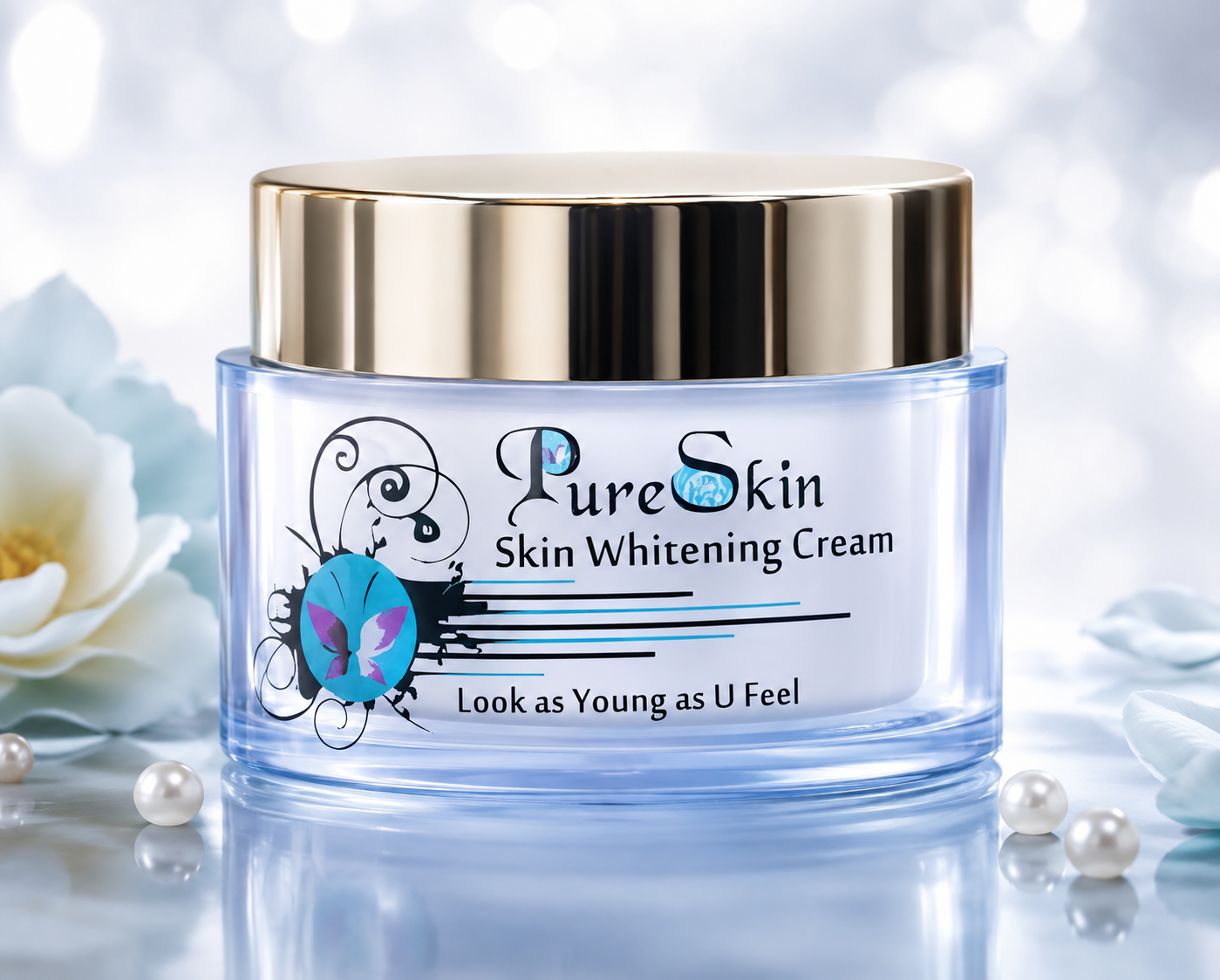 Pure Skin Skin Whitening Cream (White)